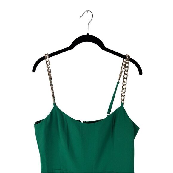 Lilly Pulitzer Zemira Sleeveless Jumpsuit- Fiddle Fig Green- size 12 - Picture 4 of 9